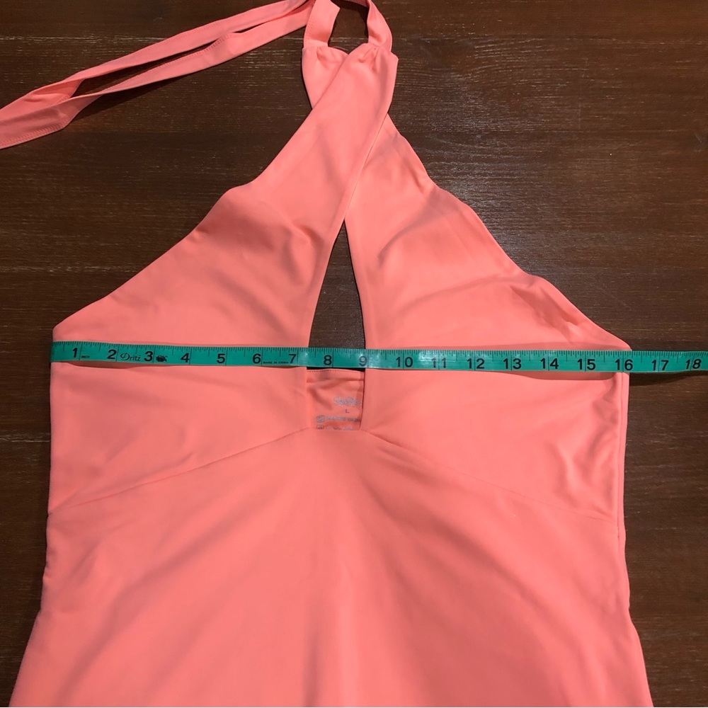 NEW! ReoRia sexy bodysuit criss cross top L - Picture 4 of 7